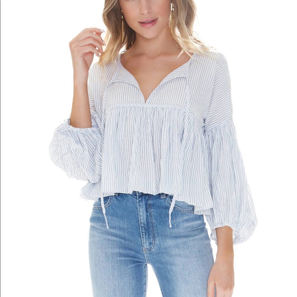 Free people Beaumont mews blouse